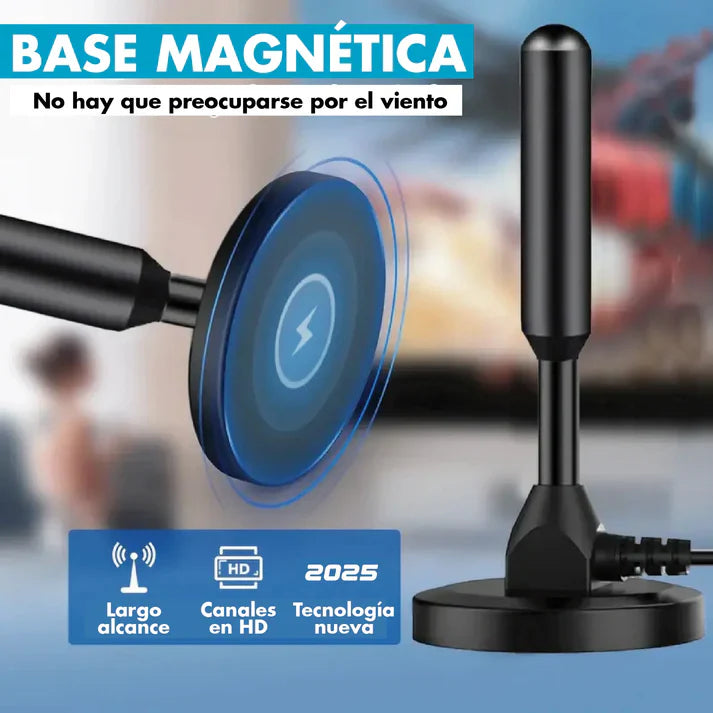 1 + 1 Antena TV Ilimitada - Disfruta Canales HD sin pagar Mensualidades