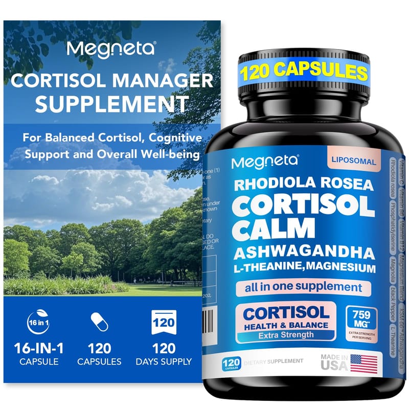 🌿 CORTISOL CALM con Rhodiola Rosea