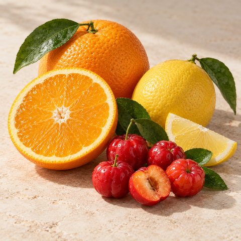 Frutas fuente de vitamina C