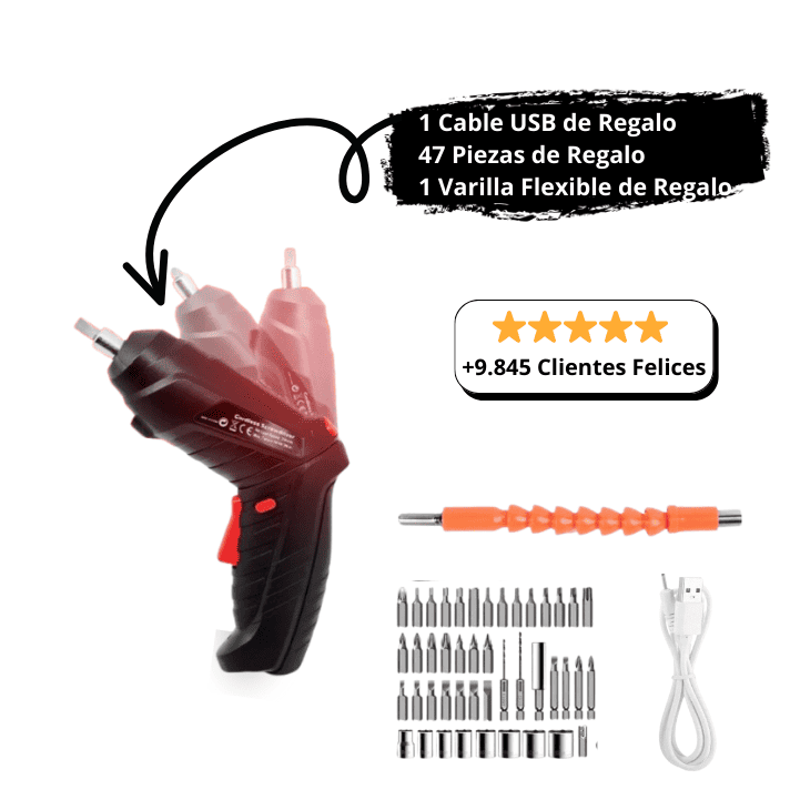 DESTORNILLADOR ELECTRICO + REGALOS ESPECIALES🎁