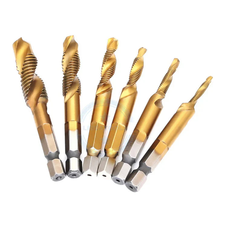 Kit de 6 Brocas Rosca Ultra Resistentes – Perfora Todo, Sin Límites