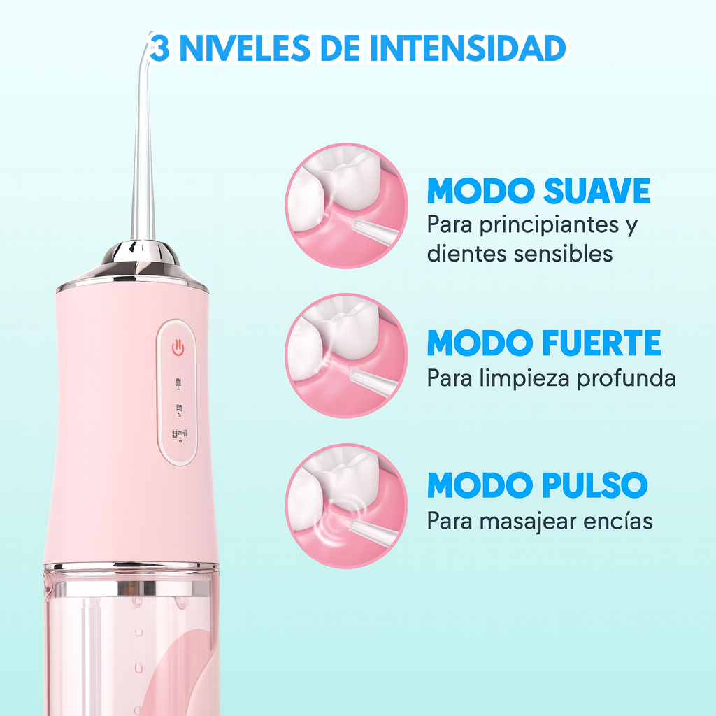 Irrigador Dental Elimina Sarro Y Mal Aliento