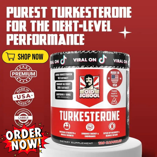 Turkesterona - ¡Máxima Potencia y Energía!