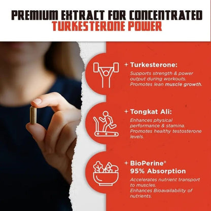 Turkesterona - ¡Máxima Potencia y Energía!