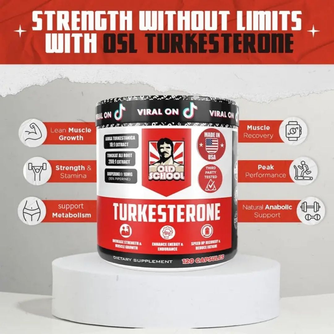 Turkesterona - ¡Máxima Potencia y Energía!