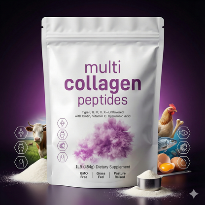 Colágeno Multi Tipo - Belleza y Bienestar Total