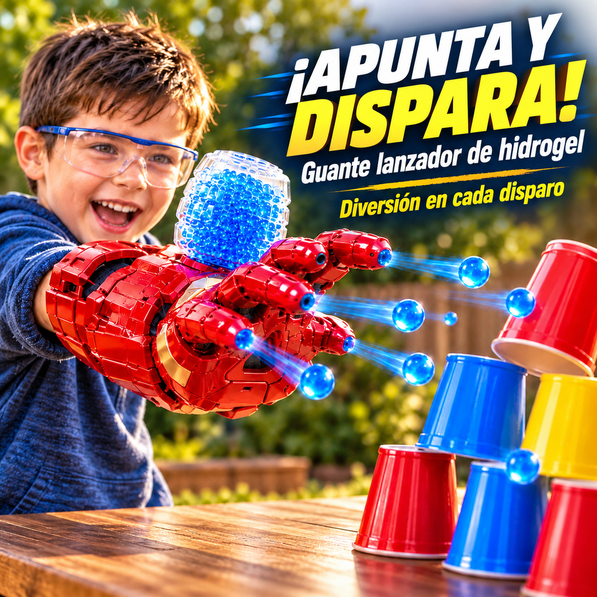 Guante IronMan Hidrogel