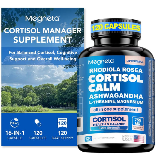 🌿 CORTISOL CALM con Rhodiola Rosea