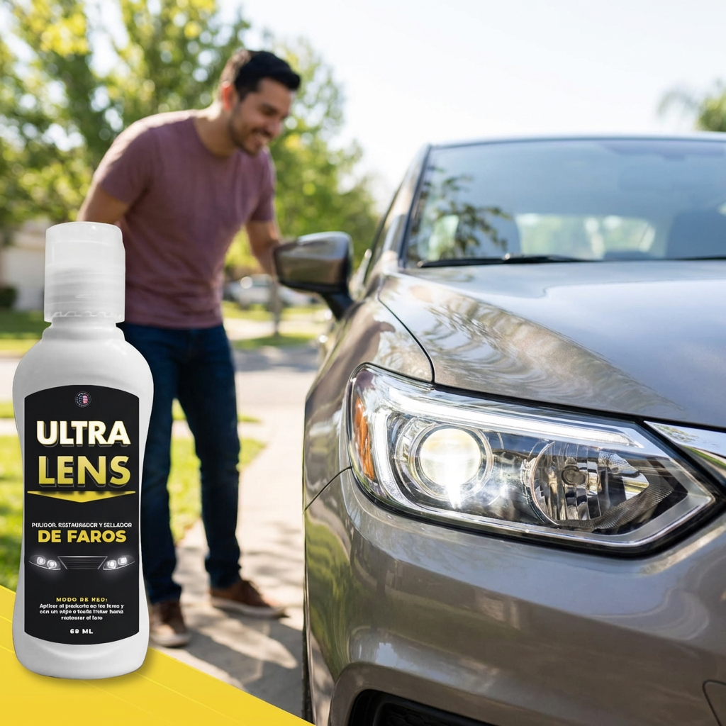 Ultra Lens - Renovador de Autos: como nuevo en minutos
