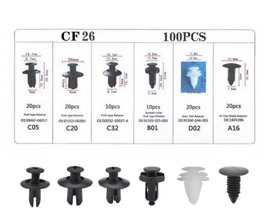 Kit 100 Grapas