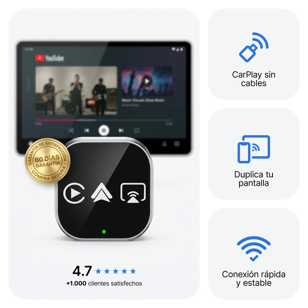 AutoLink Pro™ 4-en-1 — Duplica tu Pantalla