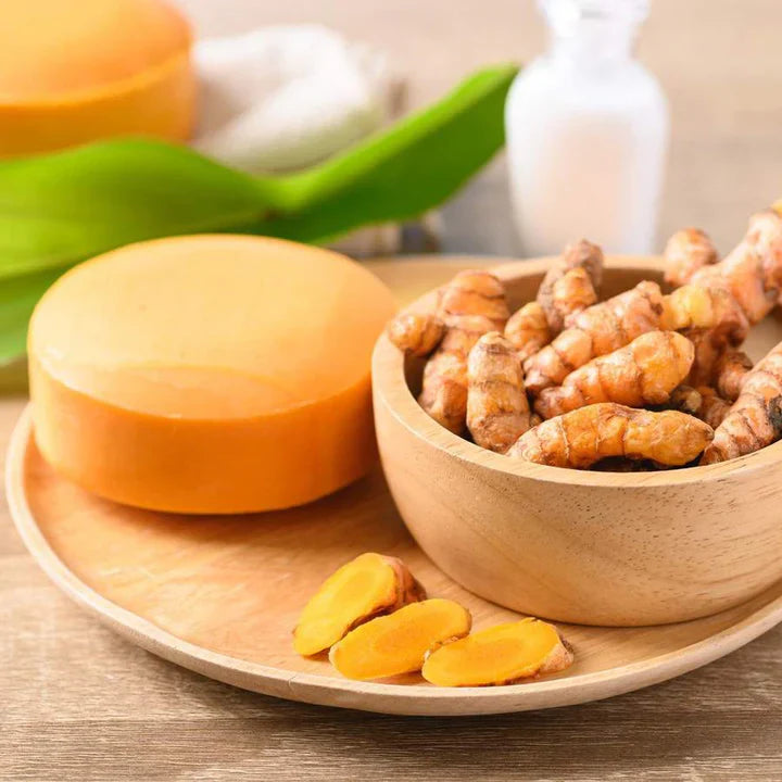 CurSoap™ - Jabón de Cúrcuma Natural ¡LIBERATE DE LAS MANCHAS Y EL ACNE! 🧼🍂
