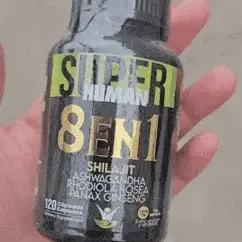 8 en 1 Cápsulas - Shilajit (120 Cápsulas) SuperHuman™ PG