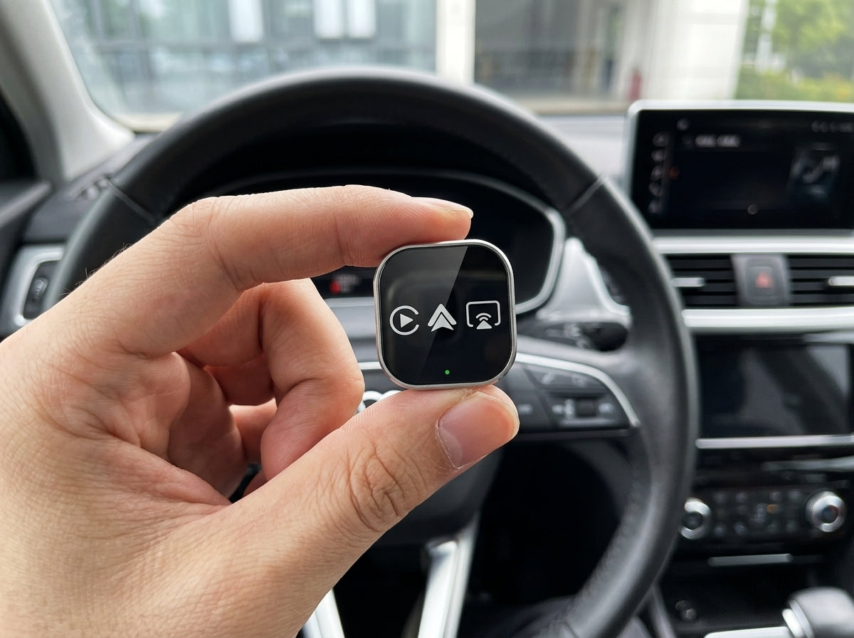 Adaptador AutoLink Pro dentro del carro